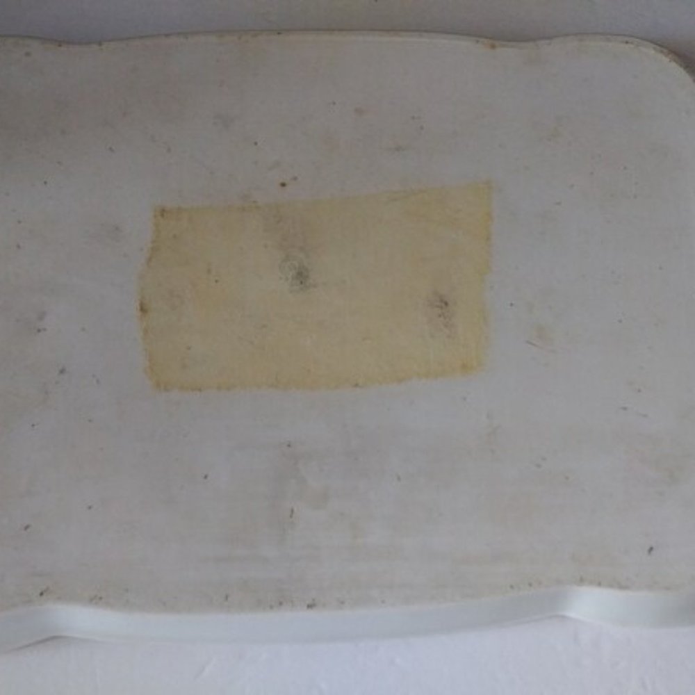 Porcelain Prussian Rose Tray - Picture 9 of 12